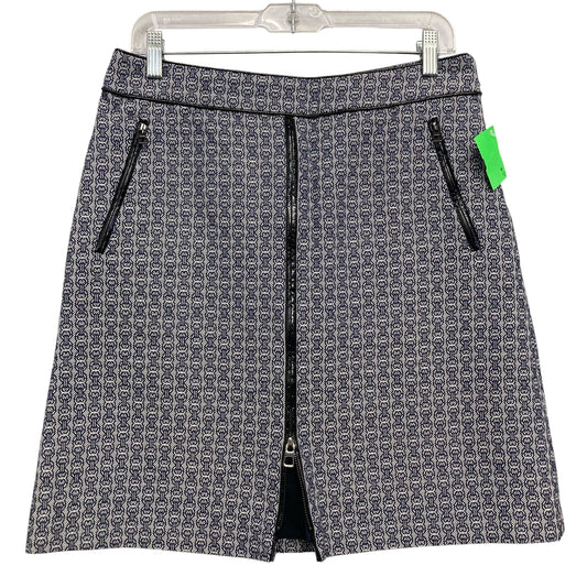 Skirt Designer By Tory Burch In Navy, Size:8