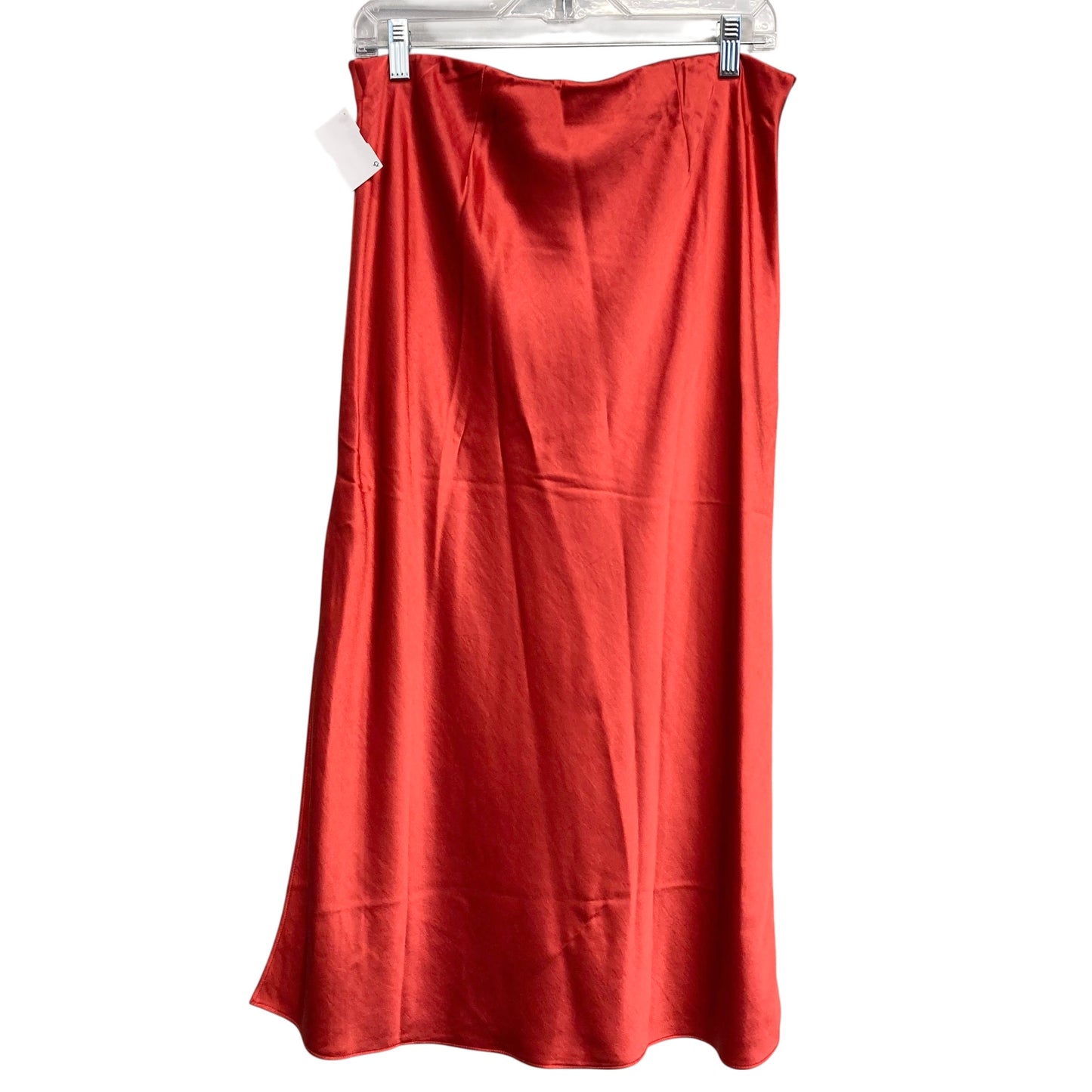 Skirt Midi By Madewell In Red, Size:8