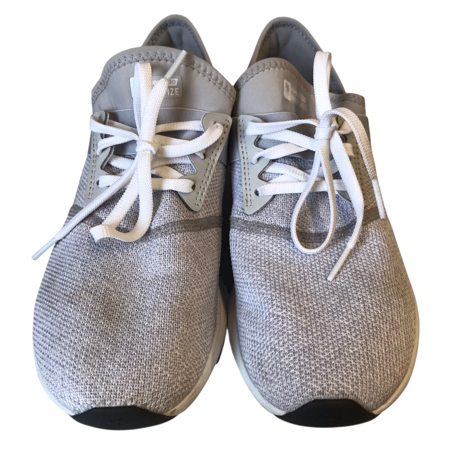 Shoes Athletic By New Balance In Grey & White, Size:9