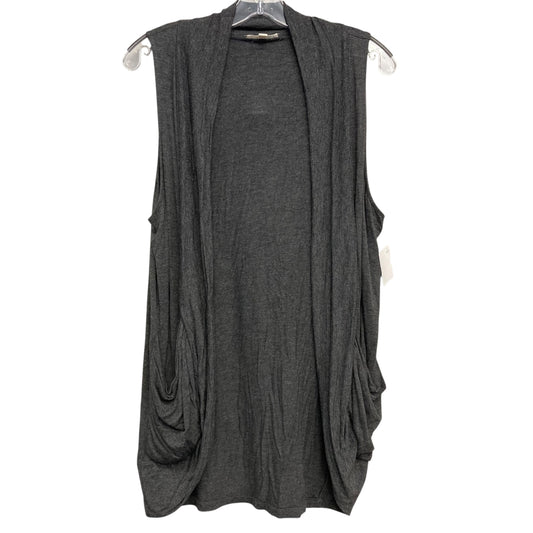 Vest Other By Zenana Outfitters In Grey, Size:L