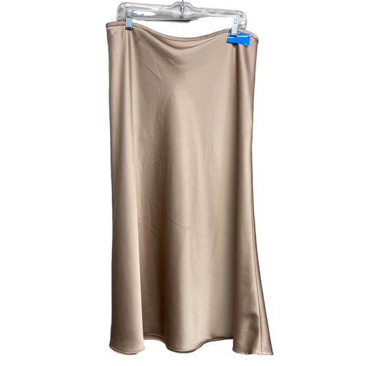 Skirt Maxi By Antonio Melani In Gold, Size:14