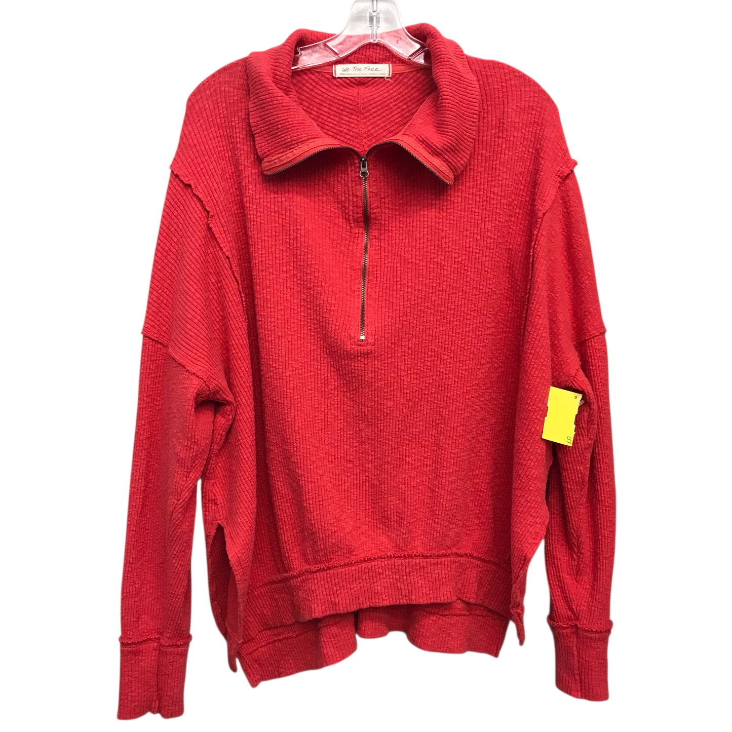Top Ls By We The Free In Red, Size:Xs