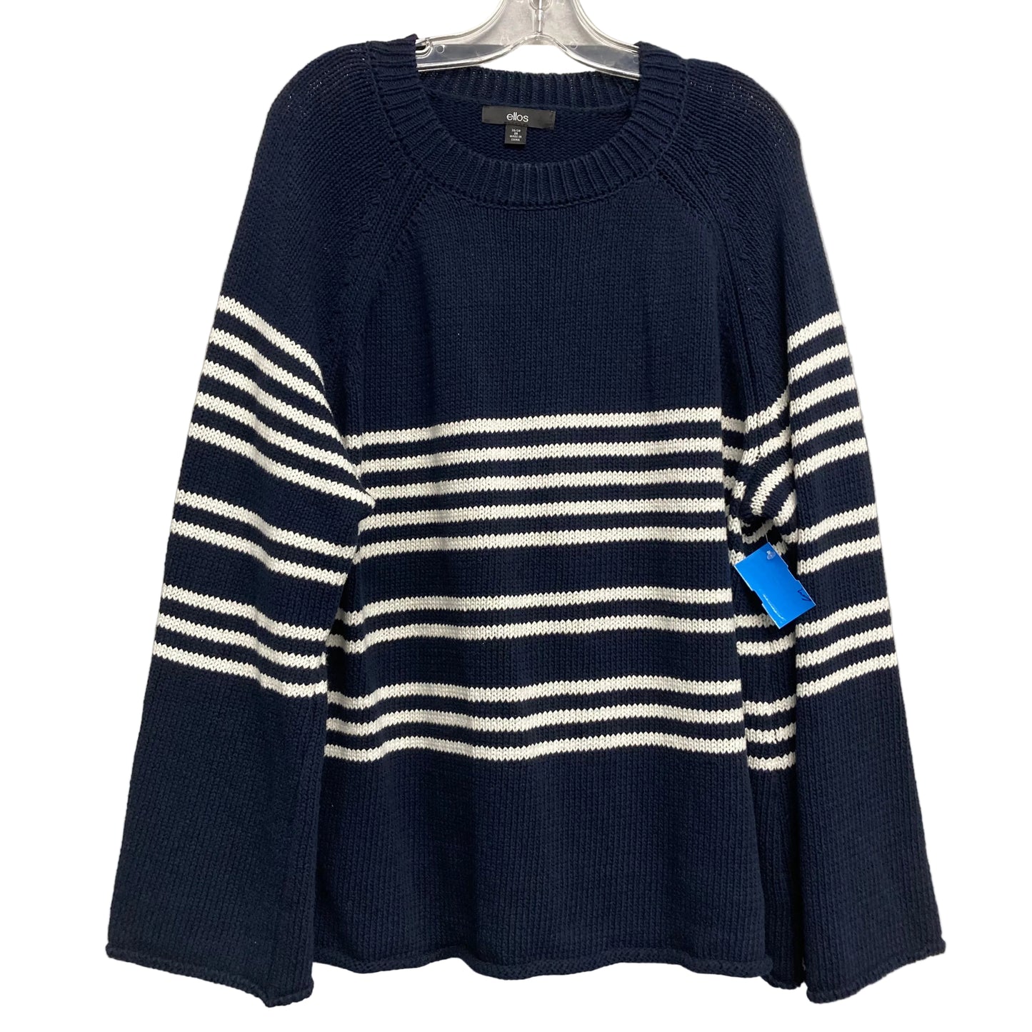 Sweater By Ellos In Navy, Size:4X