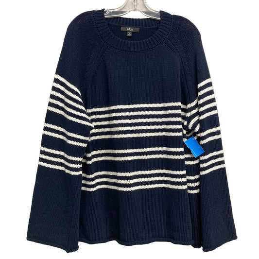 Sweater By Ellos In Navy, Size:4X