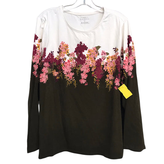 Top Ls By Talbots In Floral Print, Size:3X