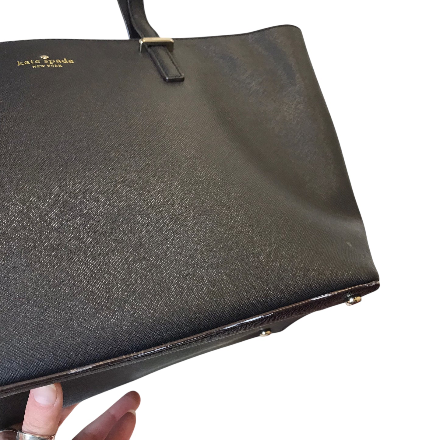 Handbag Designer By Kate Spade In Black, Size:Medium