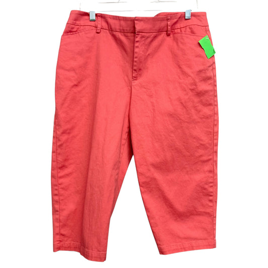 Pants Dress By Bay Studio In Orange & Pink, Size:14
