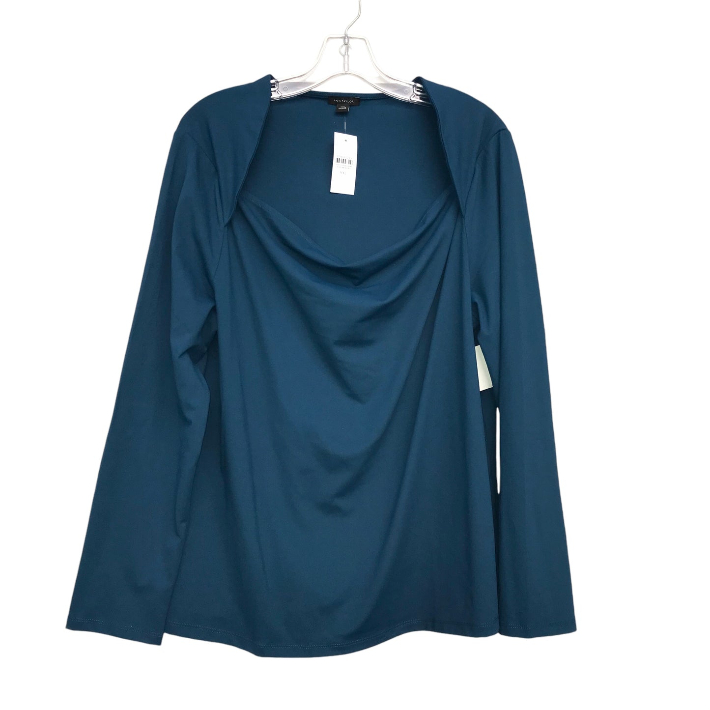 Top Ls By Ann Taylor In Blue, Size:1X