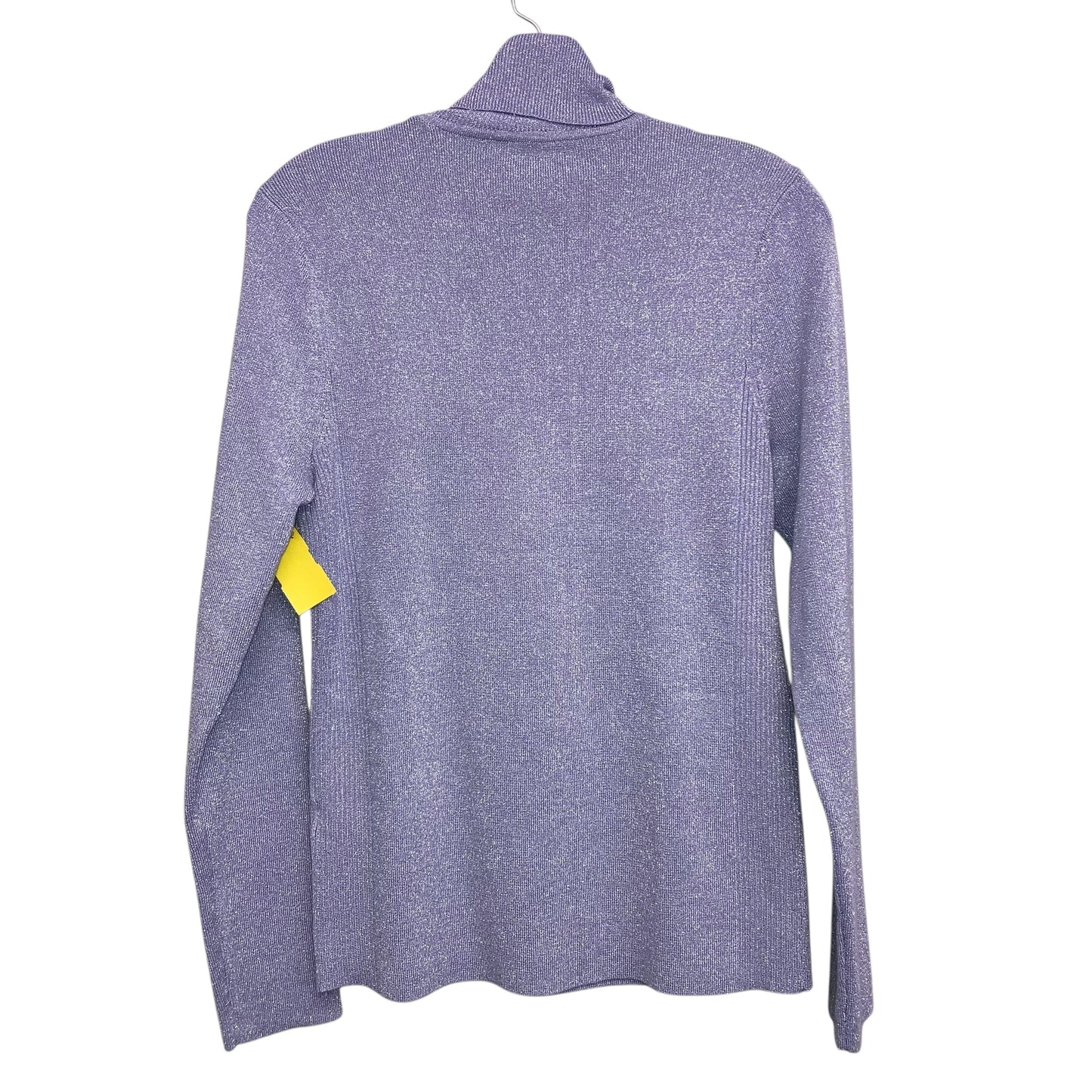 Sweater By Chicos In Purple, Size:M