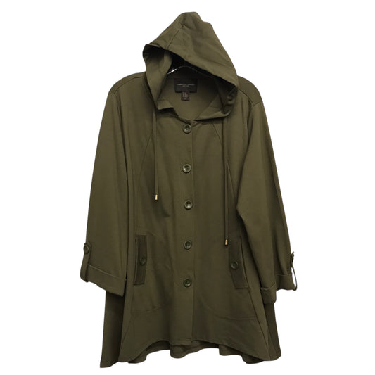 Jacket By Christian Siriano In Green, Size:1X
