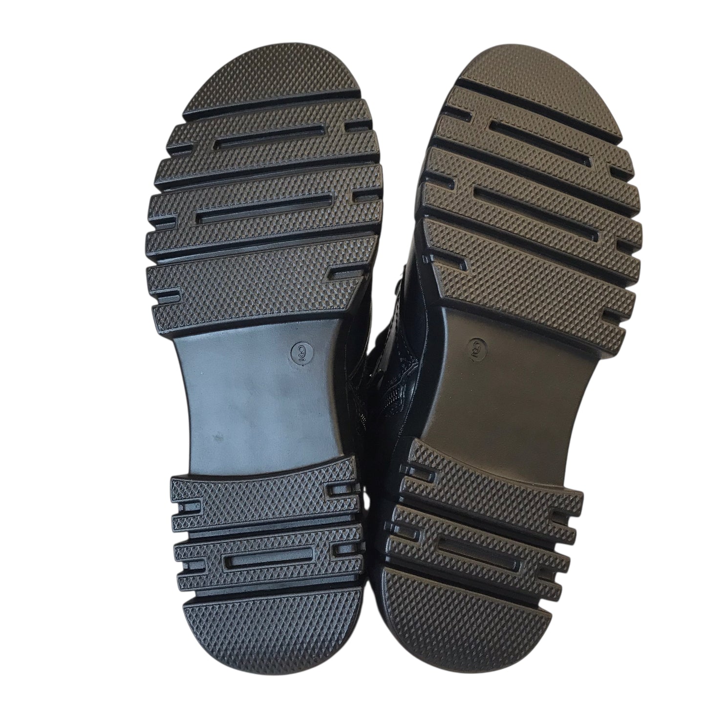 BOOTS COMBAT by LIMELIGHT in BLACK, Size:9