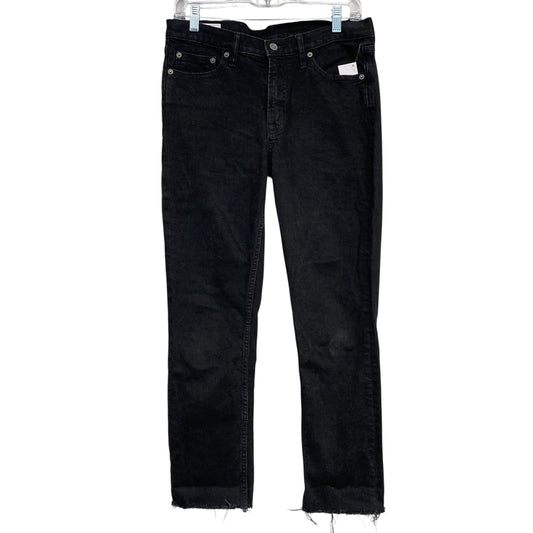 Jeans Cropped By Gap In Black, Size:8