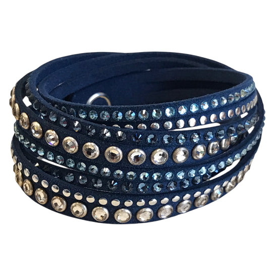 Bracelet Designer By Swarovski In Blue