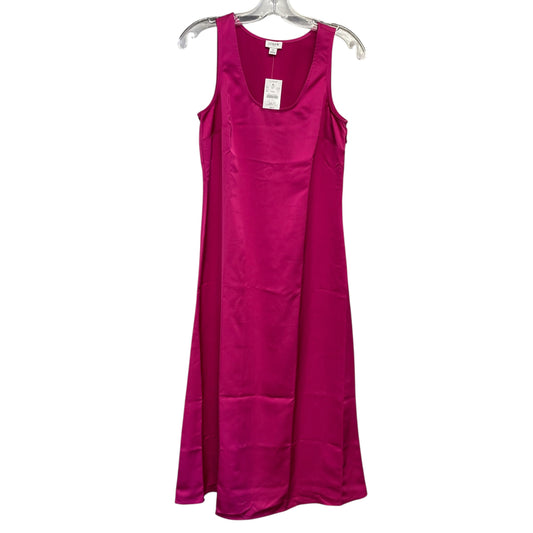 Dress Casual Midi By J. Crew In Pink, Size:Xs