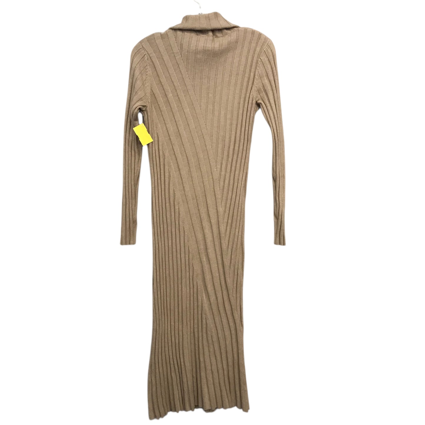 Dress Casual Maxi By White House Black Market In Taupe, Size:M