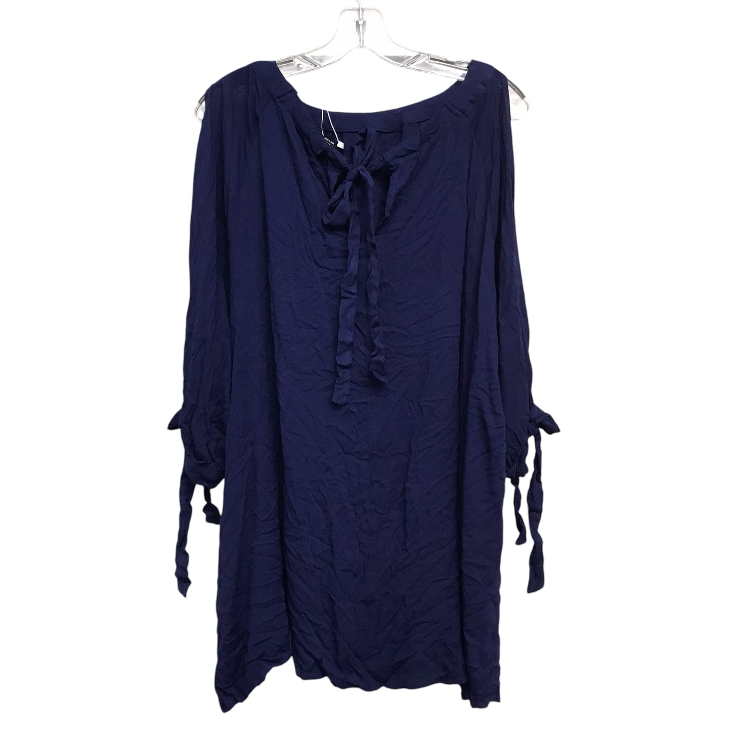 Top Ls By Emery Rose In Blue, Size:4X