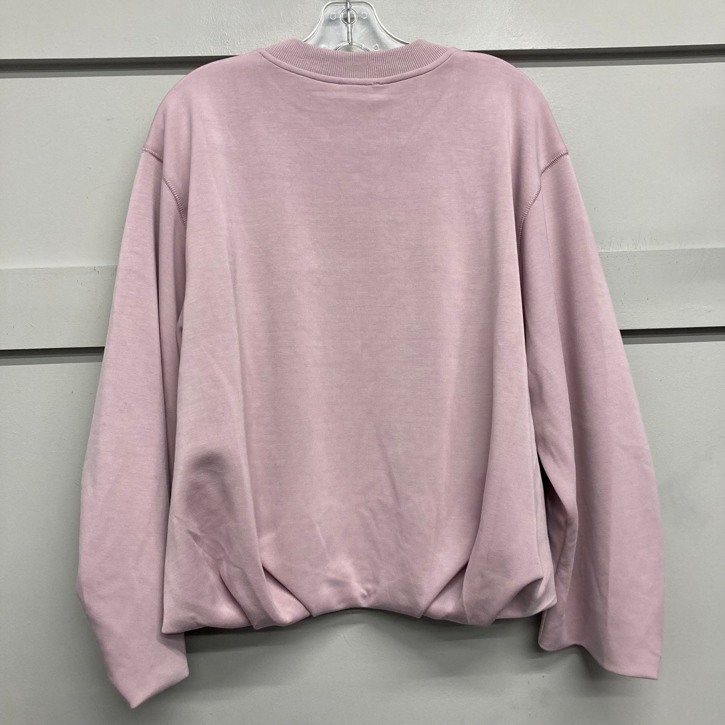 Athletic Sweatshirt Crewneck By Bluivy In Purple, Size:S