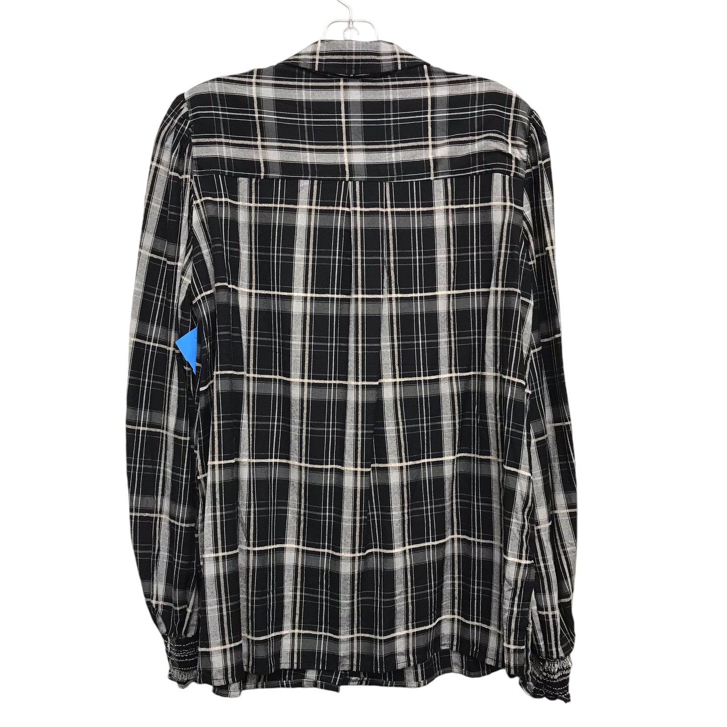 Top Ls By Max Studio In Plaid Pattern, Size:M