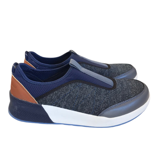 Shoes Sneakers By Lands End In Blue & Brown, Size:9