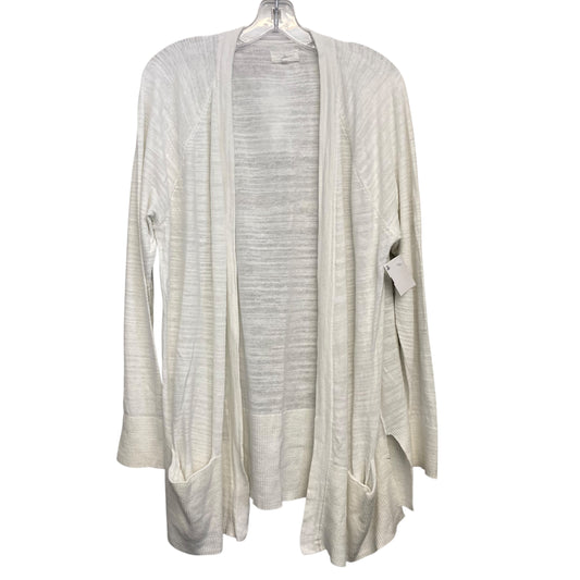 Sweater Cardigan By Lou And Grey In White, Size:Xl