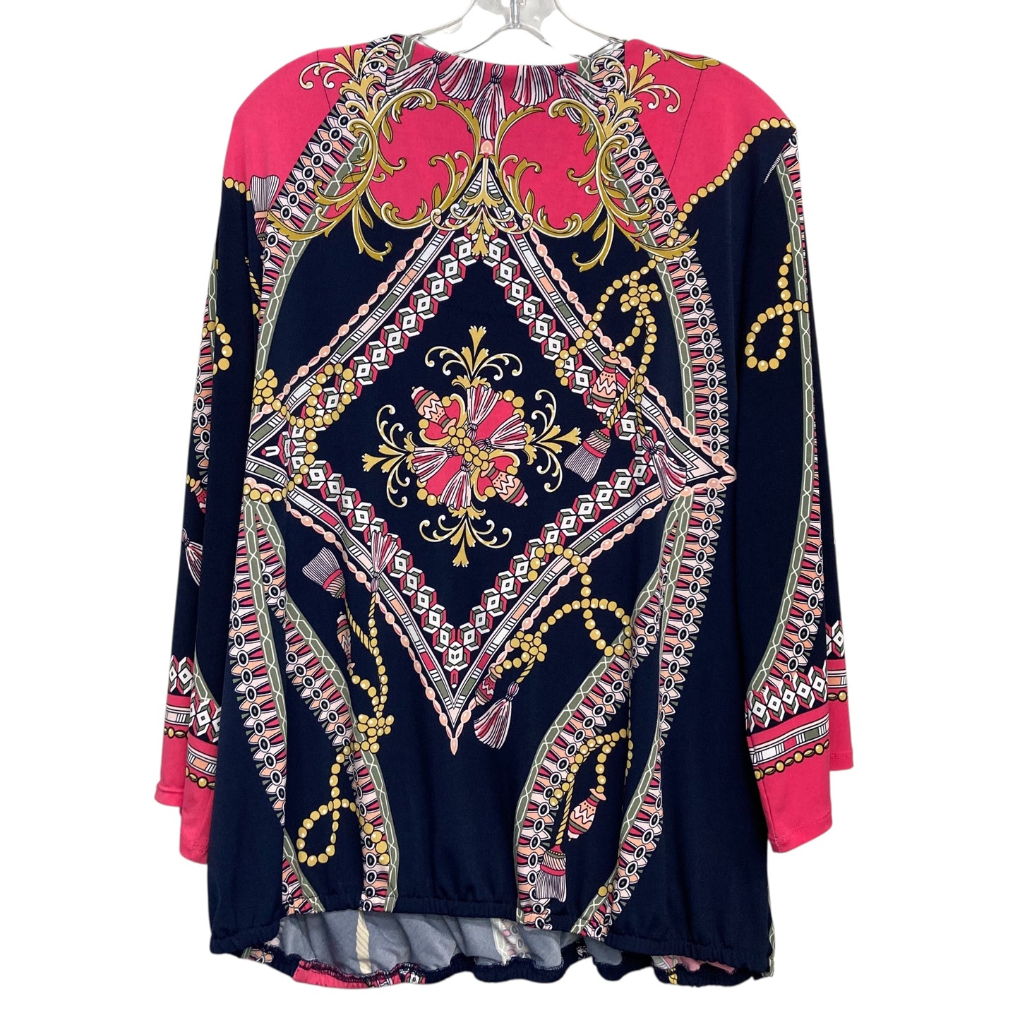 Top Ls By Jm Collections In Multi, Size:1X
