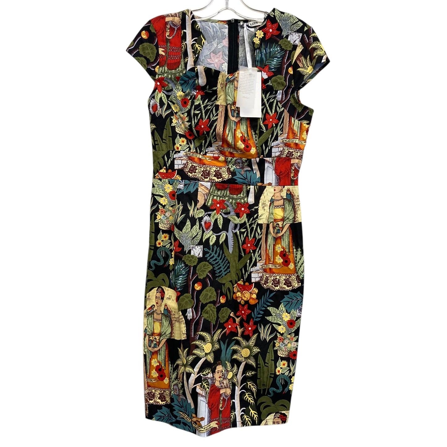 Dress Casual Midi By Grace Karin In Multi, Size:S