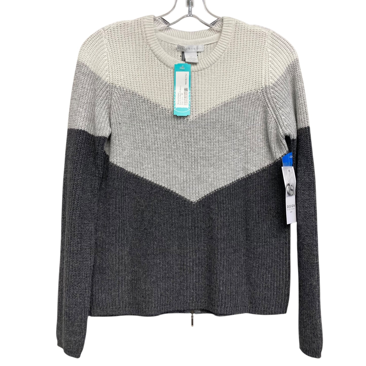 Sweater By Design History In Grey, Size:S
