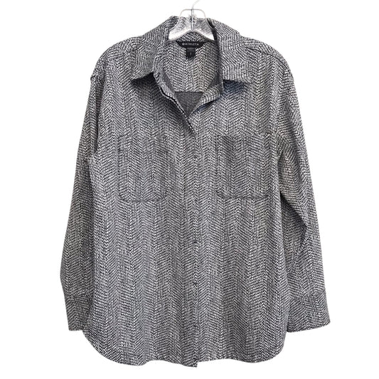 Top Ls By Athleta In Black & White, Size:S