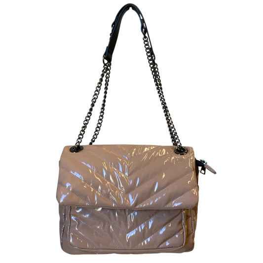 Crossbody By Think Royln In Tan, Size:Medium