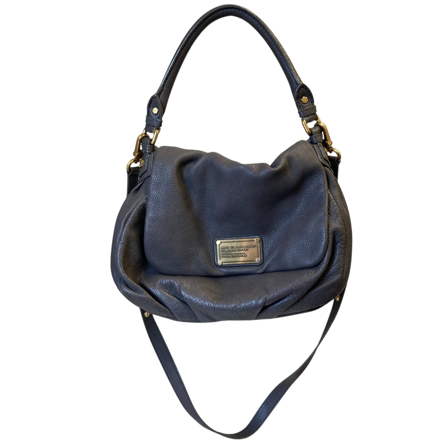 Handbag Designer By Marc By Marc Jacobs In Grey, Size:Medium
