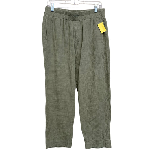Pants Lounge By C And C In Green, Size:8