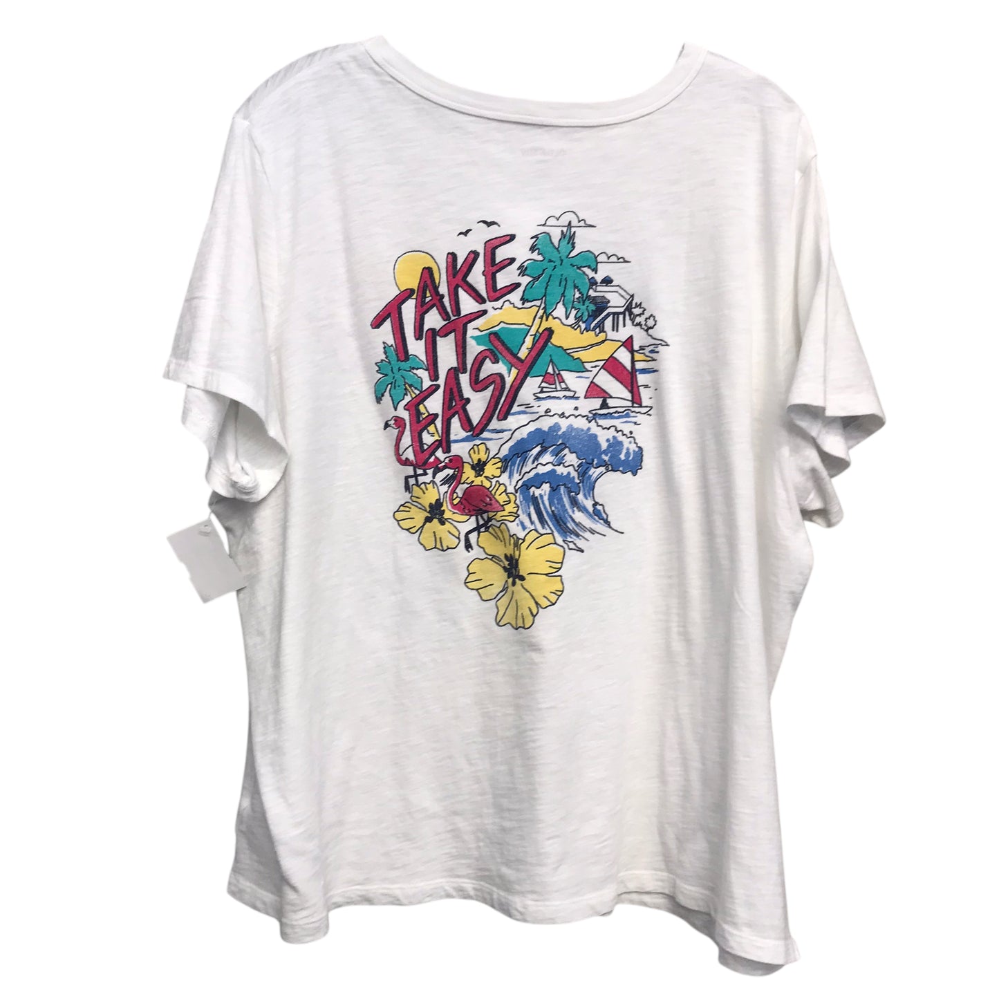 Top Ss Basic By Old Navy In Multi, Size:1X