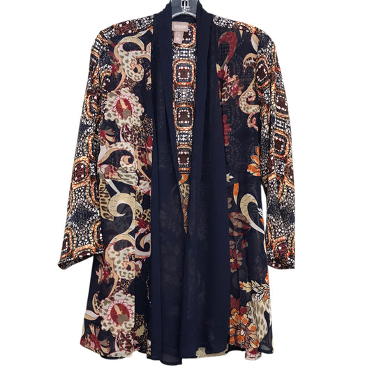 Cardigan By Chicos In Blue, Size:M