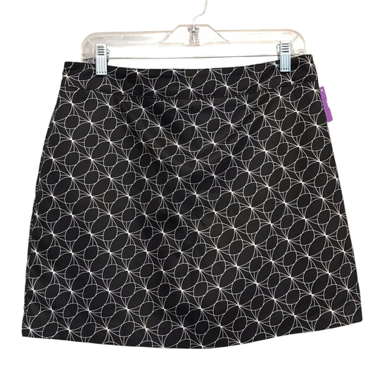Athletic Skort By Pebble Beach In Black & White, Size:M