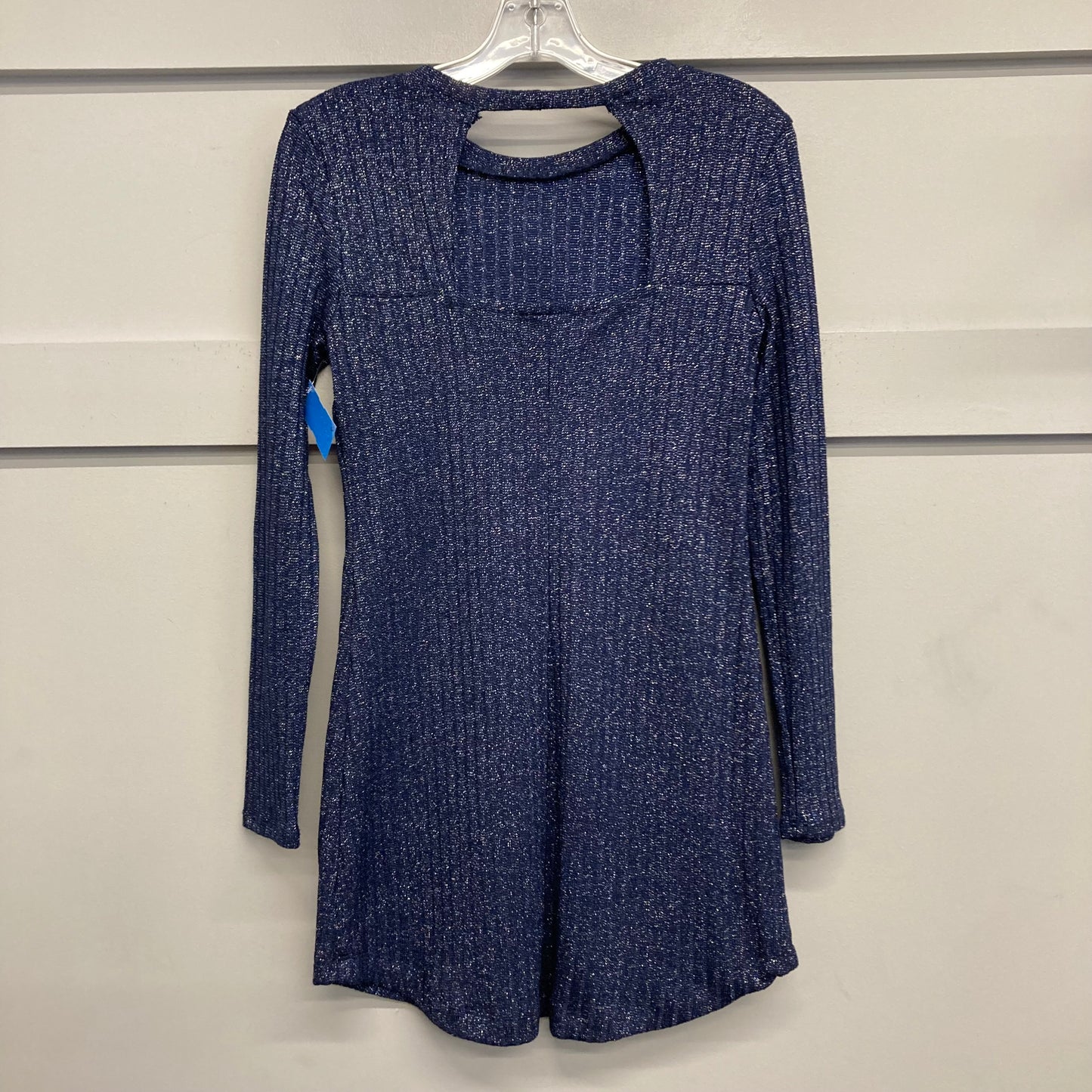 Dress Party Short By Xtraordinary In Blue & Silver, Size:S