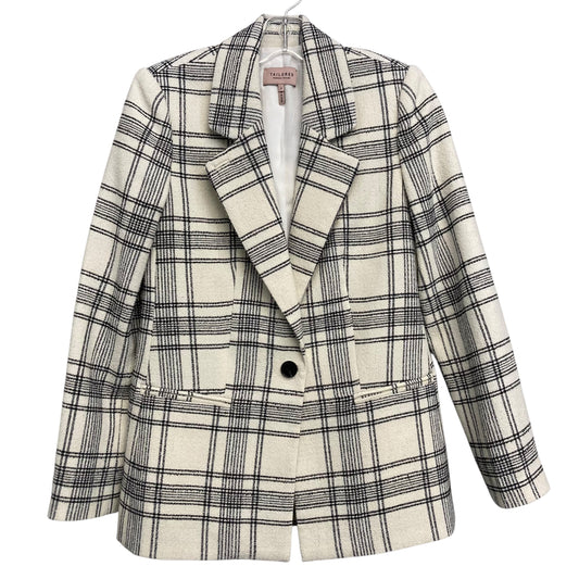 Blazer By Tailored by Rebecca Taylor In Striped Pattern, Size:Xs