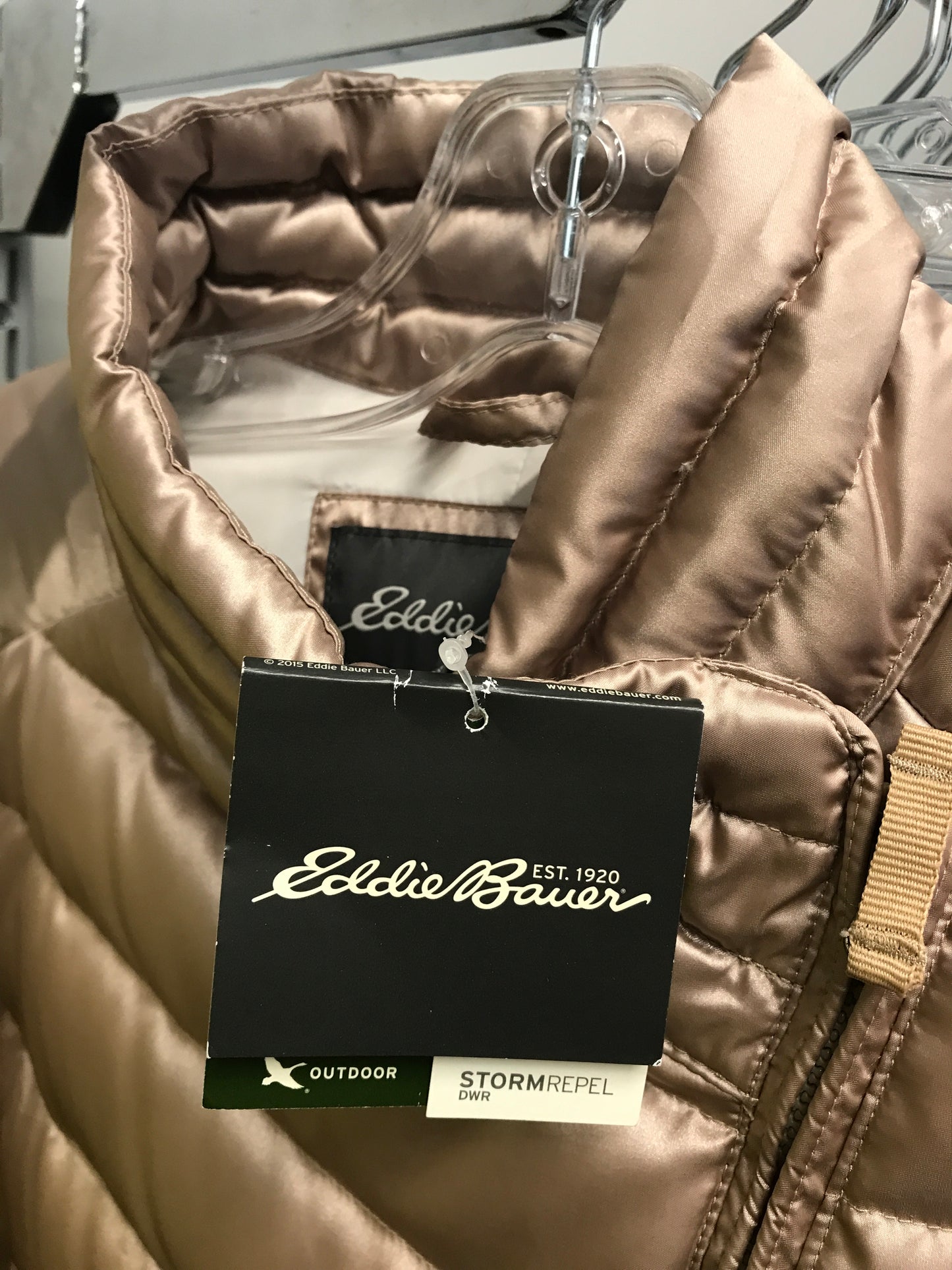 GOLD JACKET PUFFER & QUILTED by EDDIE BAUER Size:M