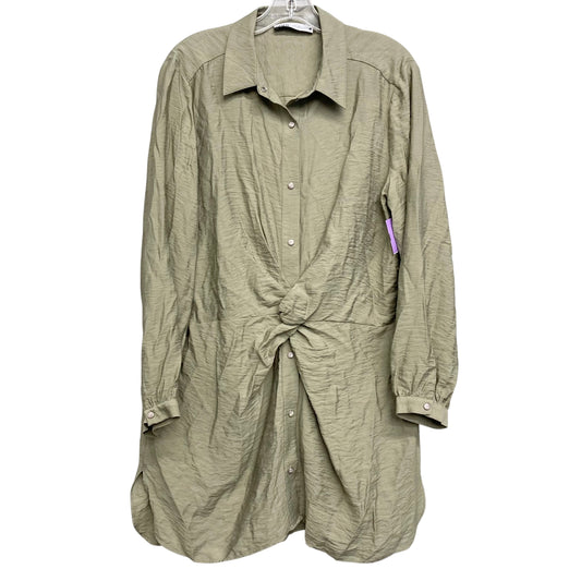 Dress Work By Zara In Green, Size:M