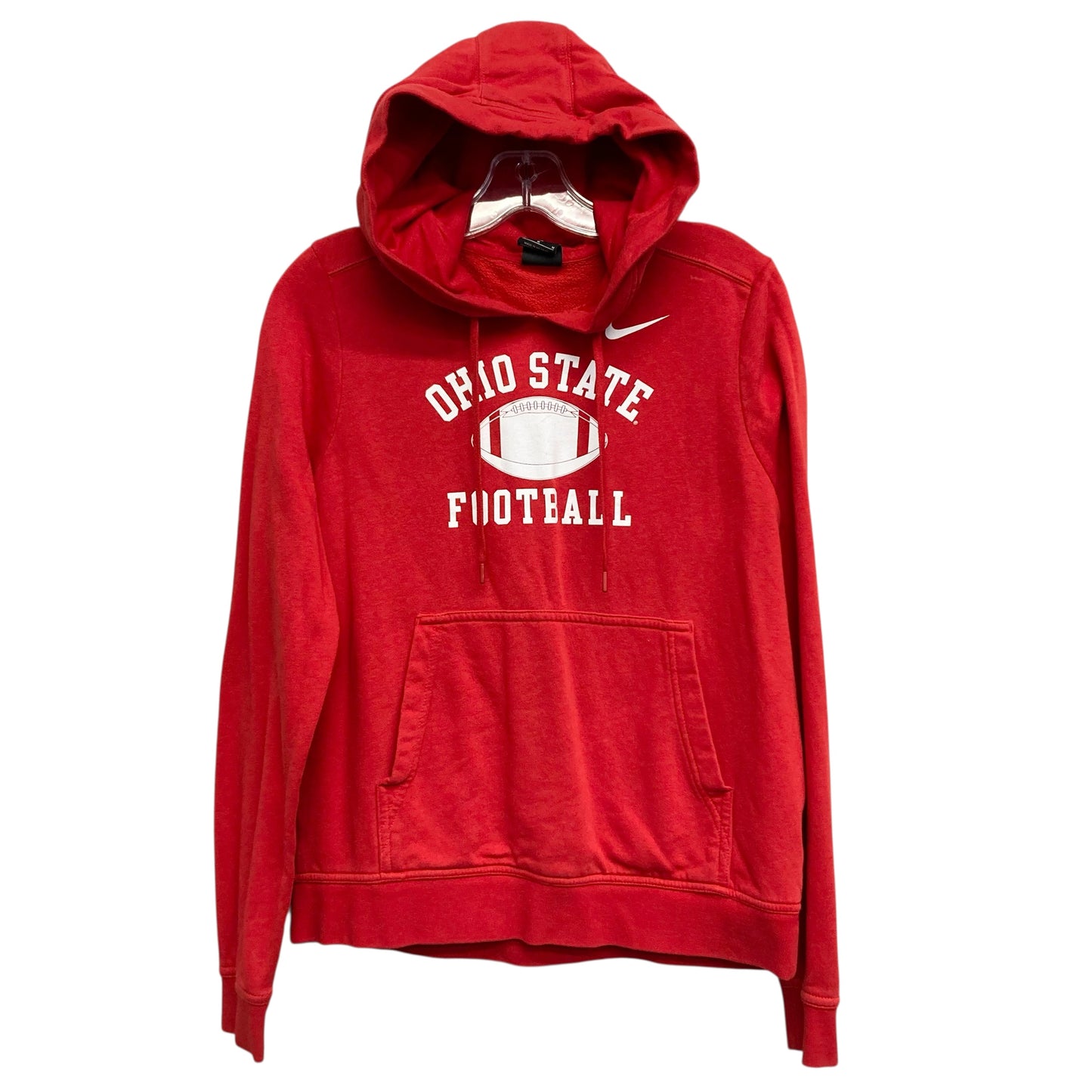 Sweatshirt Hoodie By Nike In Red, Size:M