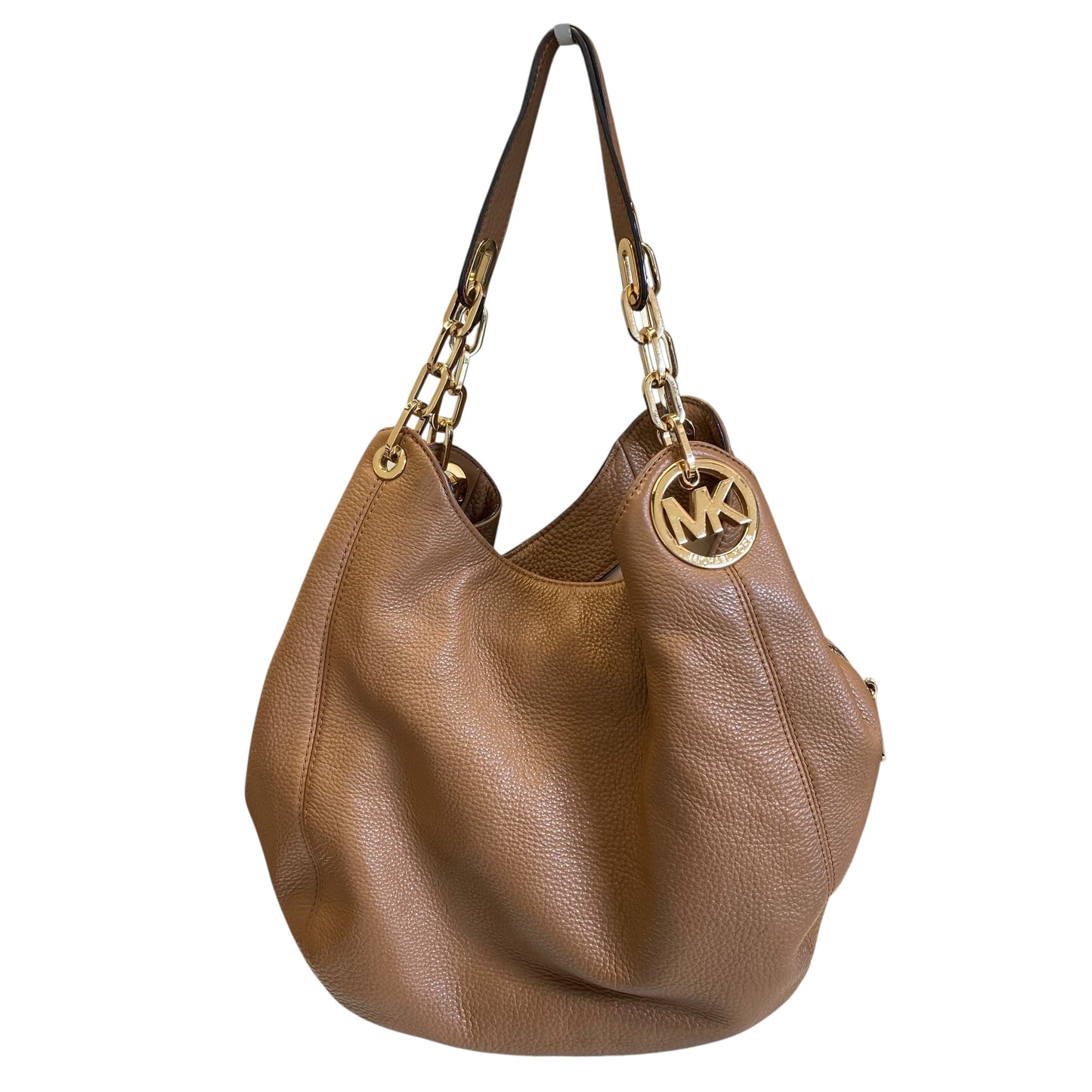 Handbag Designer By Michael Kors In Brown, Size:Medium
