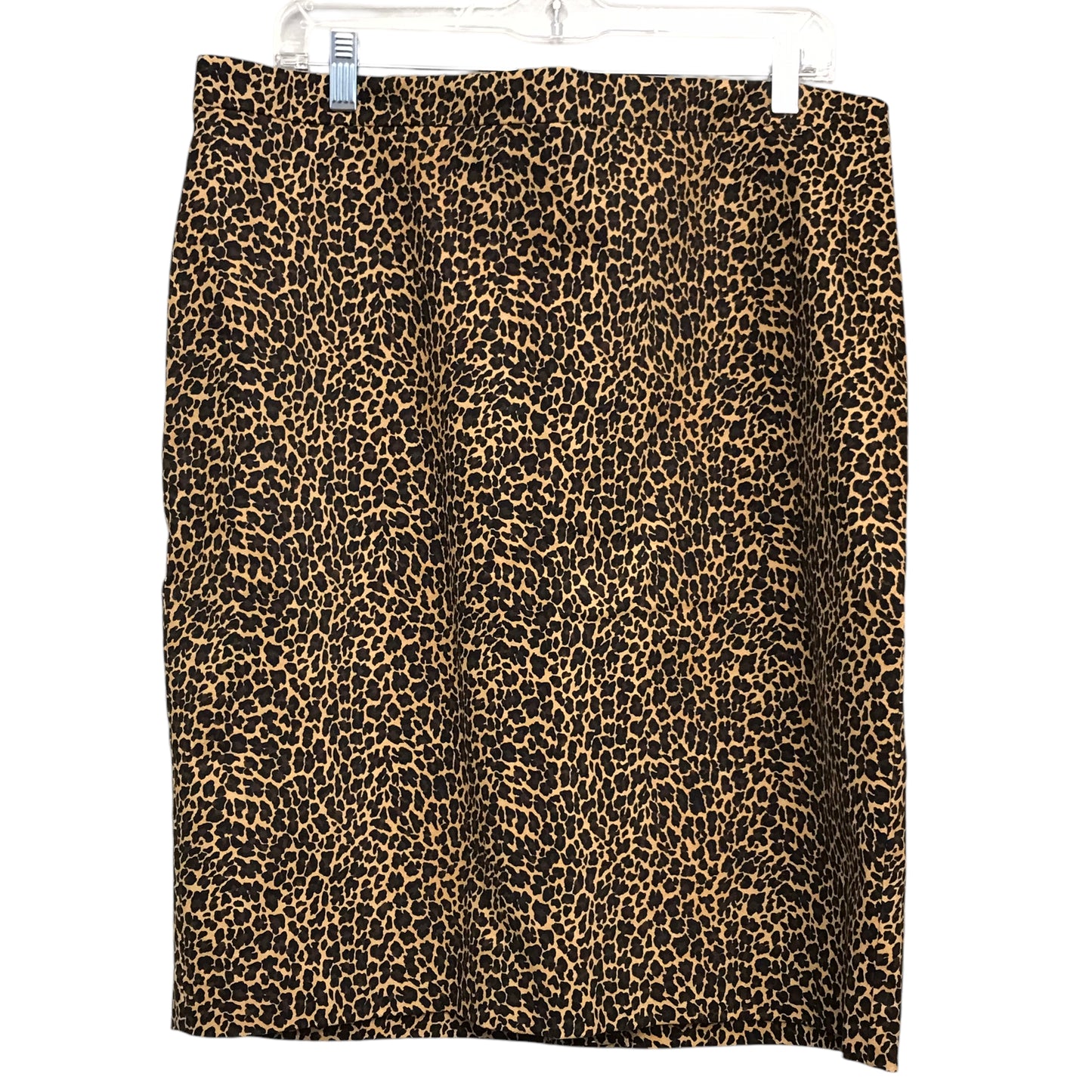 Skirt Midi By J. Crew In Animal Print, Size:14