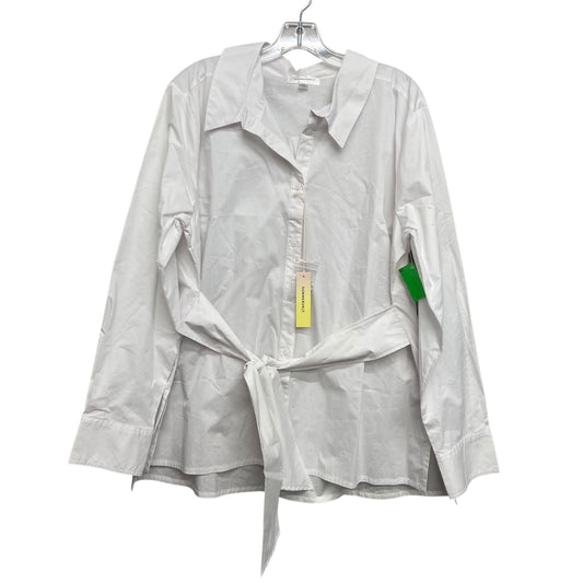 Top Ls By Summersalt In White, Size:Xl