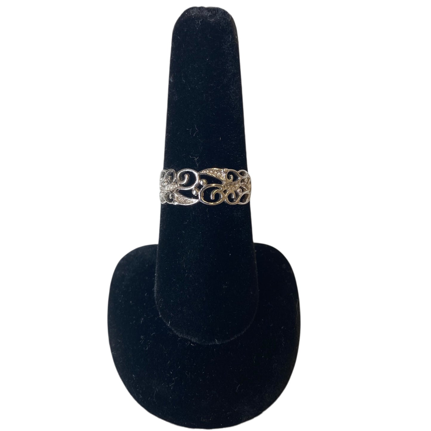 Ring Sterling Silver In Silver