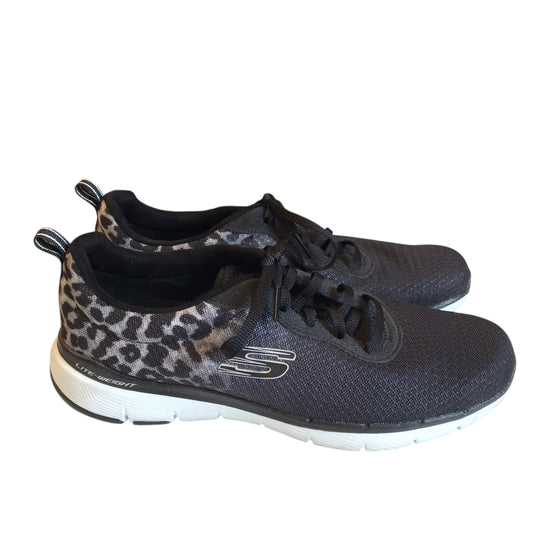 Shoes Athletic By Skechers In Black, Size:7.5