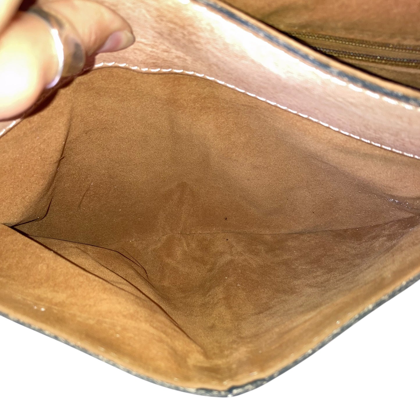 Crossbody Designer By Patricia Nash In Tan, Size:Large