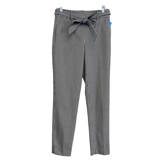 Pants Dress By White House Black Market In Checkered Pattern, Size:2L