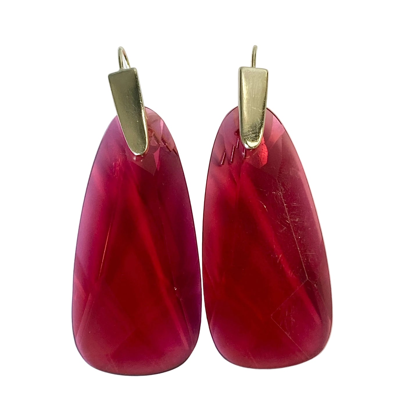Earrings Dangle/Drop By Kendra Scott In Red