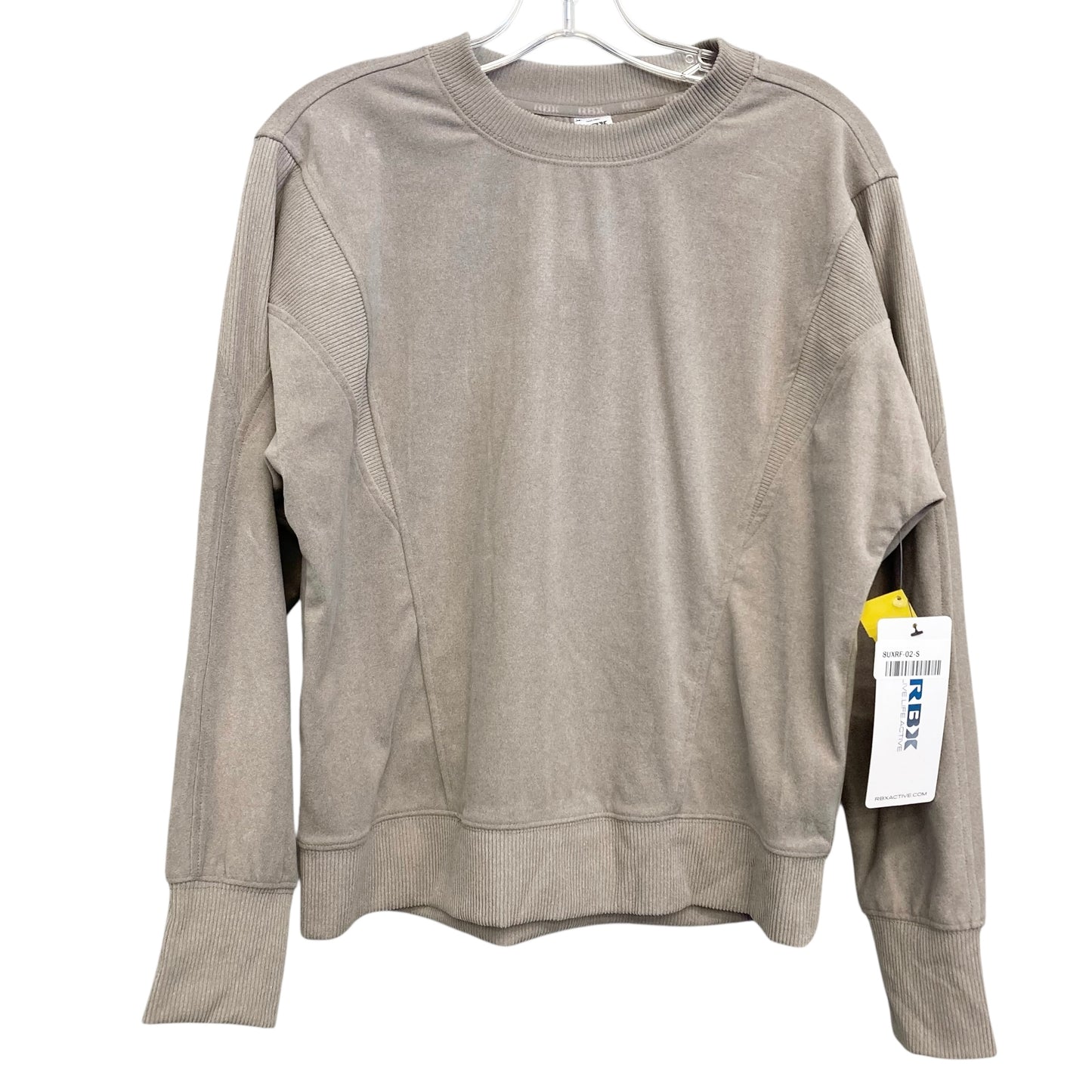 Sweatshirt Crewneck By Rbx In Taupe, Size:S
