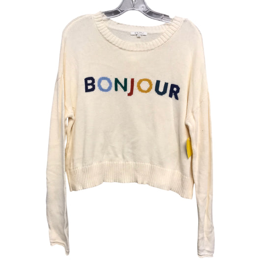 Sweater By Z Supply In Cream, Size:S