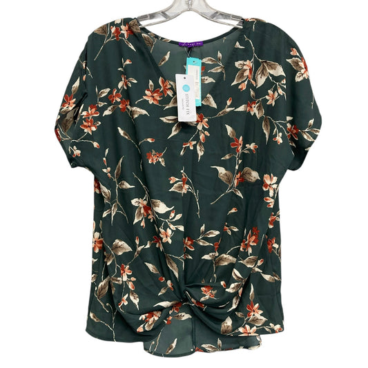 Top Sleeveless By West Kei In Floral Print, Size:L